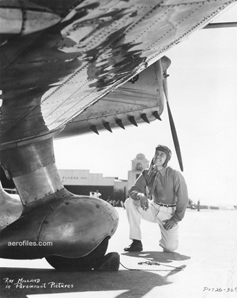 Phillips Aeroneer Actor Ray Milland spots it in a Burbank hangar during
